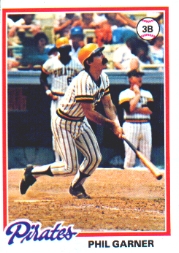 1978 Topps Baseball Cards      053      Phil Garner DP